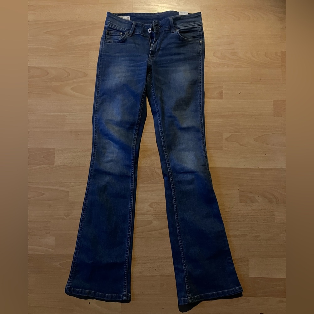 Pepe Jeans flares from London. UK 10 long Never worn